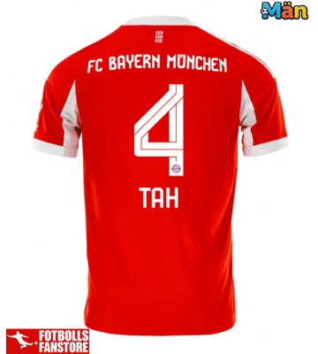 Bayern Munich Jonathan Tah #4 Hemmatröja 2025-26 Kortärmad